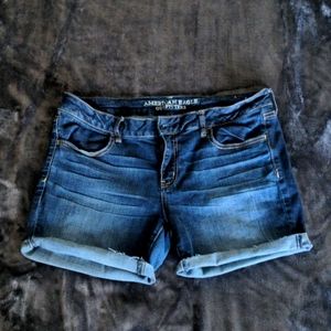 American Eagle cut-off jeans